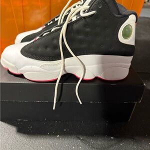 Jordan Retro 13 GG in Black, Pink, and White